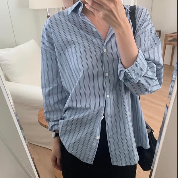 스트라이프 셔츠