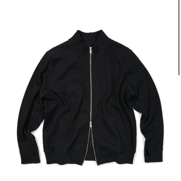 ETCE pannel knit zip up M