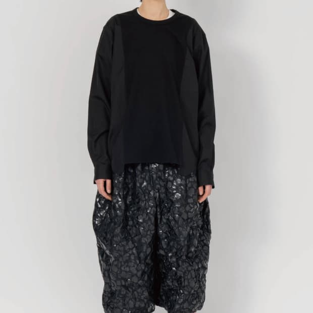 Leopard Pattern Volume Saruel Pants