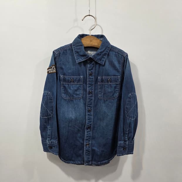 갭 베이비 데님셔츠 5Y 
