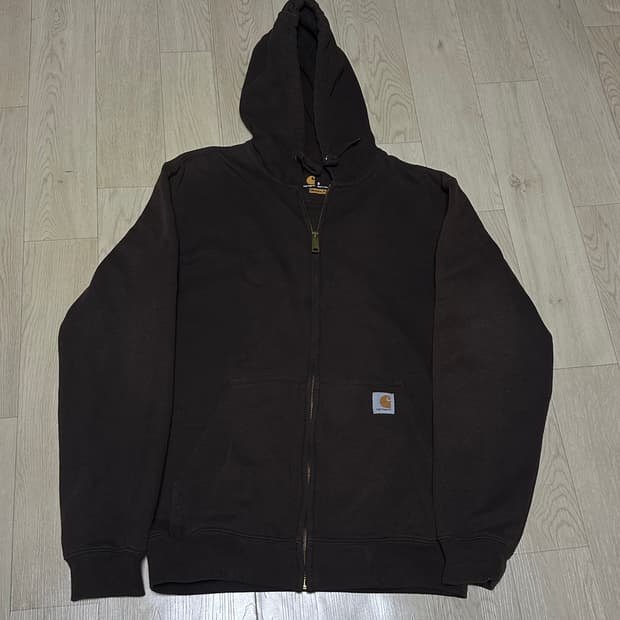 칼하트 브라운 후드집업