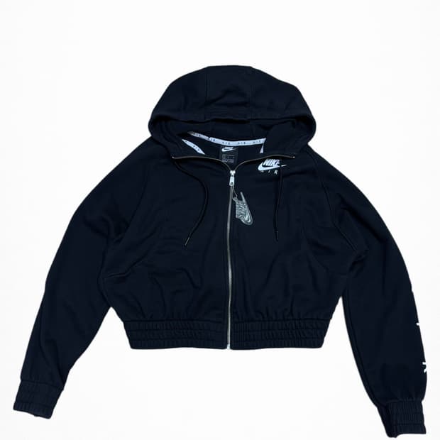 Nike Air 크롭 후드 집업