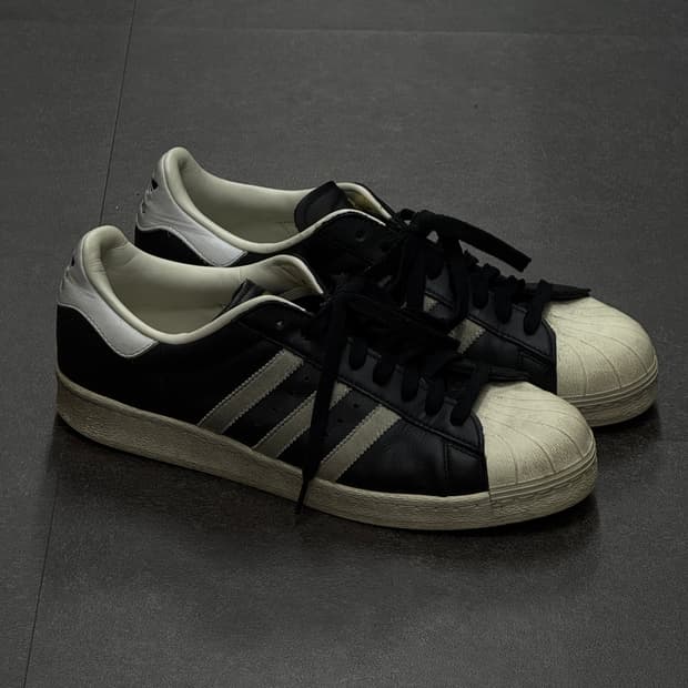 295 / 아디다스 슈퍼스타 검흰  