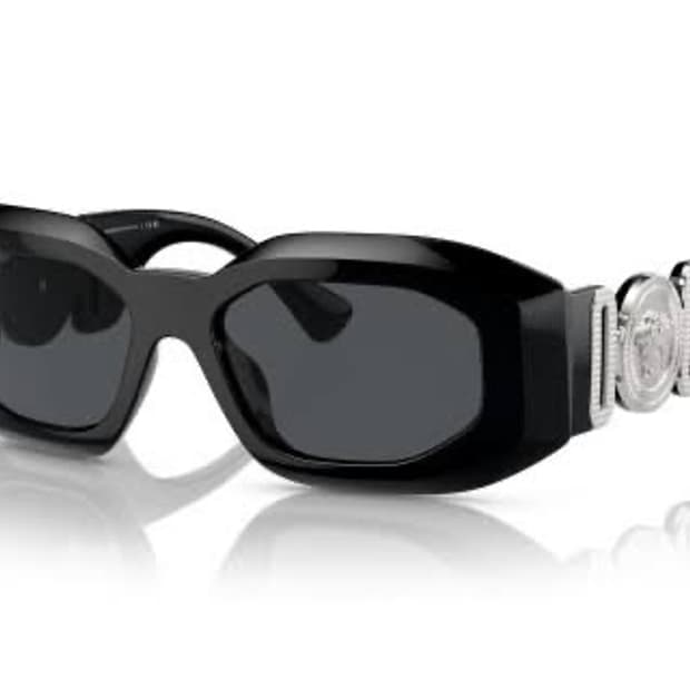 베르사체 비기 선글라스 실버 4425U