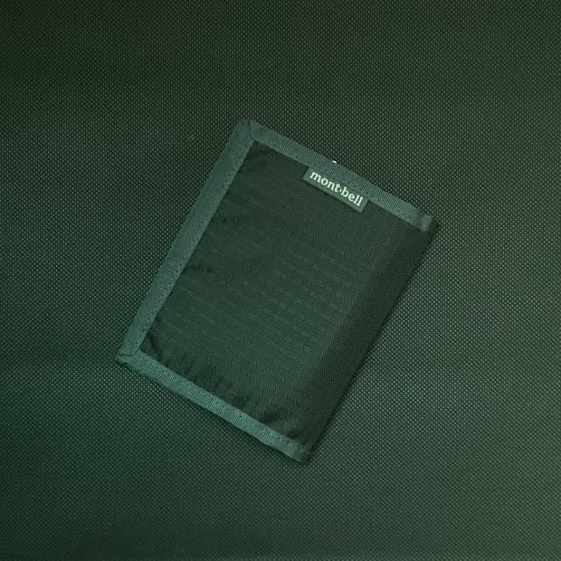 몽벨 슬림 월렛 블랙