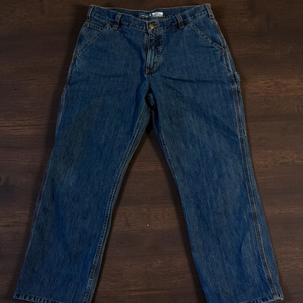 칼하트 싱글니 데님 팬츠 34×30