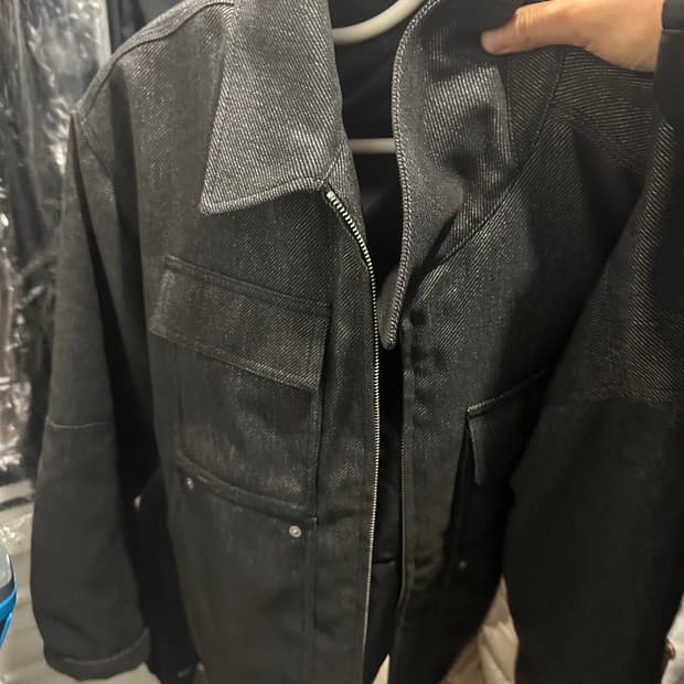 에비수 자동차 자수 자켓