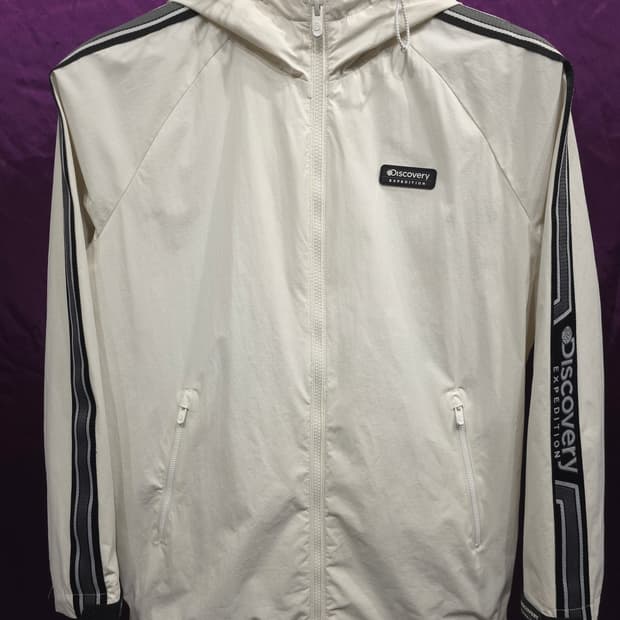 디스커버리 여성 로고테잎 바람막이 자켓 95(100)