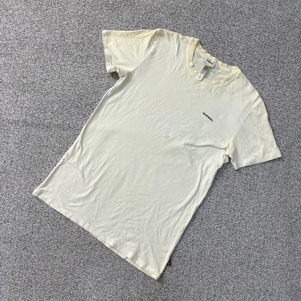 M 디젤 기본 라운드 반팔 티셔츠 0416J