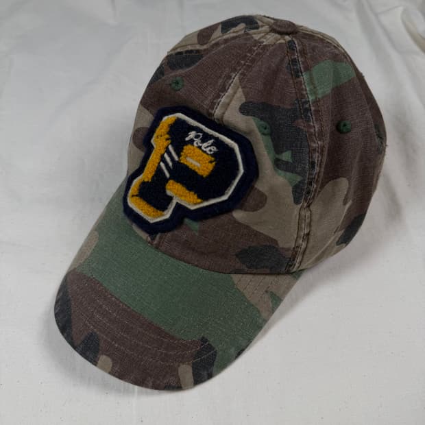 폴로 랄프로렌 카모 볼캡