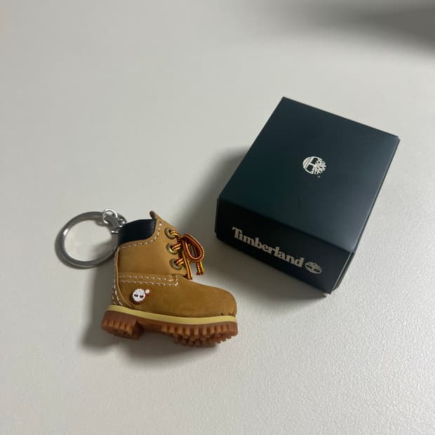 [새상품] 팀버랜드 50주년 기념 부츠 키링 + 박스