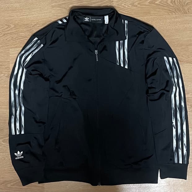 아디다스 다니엘 카타리 블랙 트랙탑 져지 집업 자켓