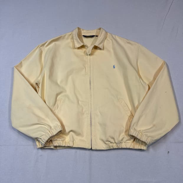 L) 폴로 랄프로렌 옐로우 스윙톱 블루종 자켓