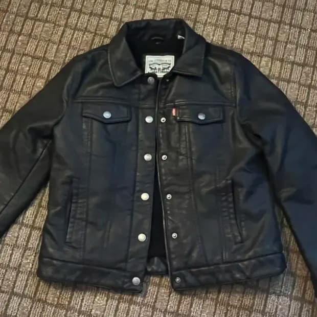 Levi’s 리바이스 가죽 자켓