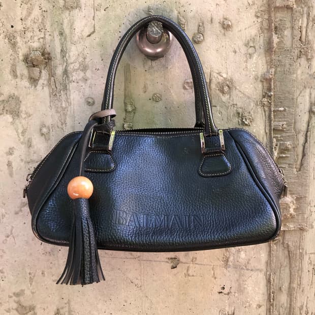 Balmain leather handbag