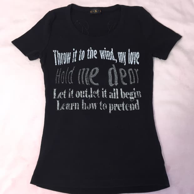 레터링 엔젤 탑 펑크 락시크 와투케 오네갸루 히메갸루 세실맥비 트랄라라