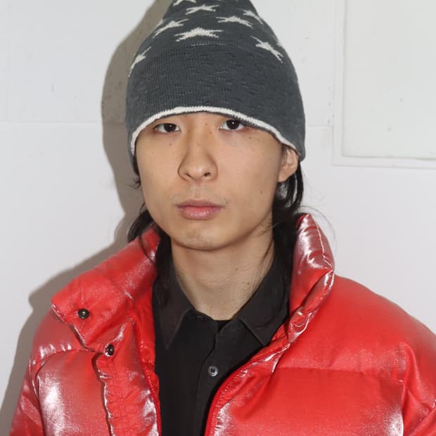 카시라 스타 패턴 니트 햇