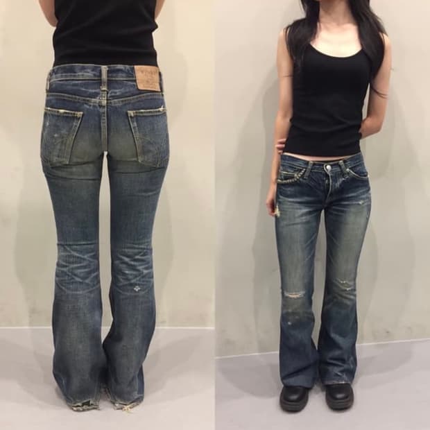 히스테릭글래머 부츠컷진