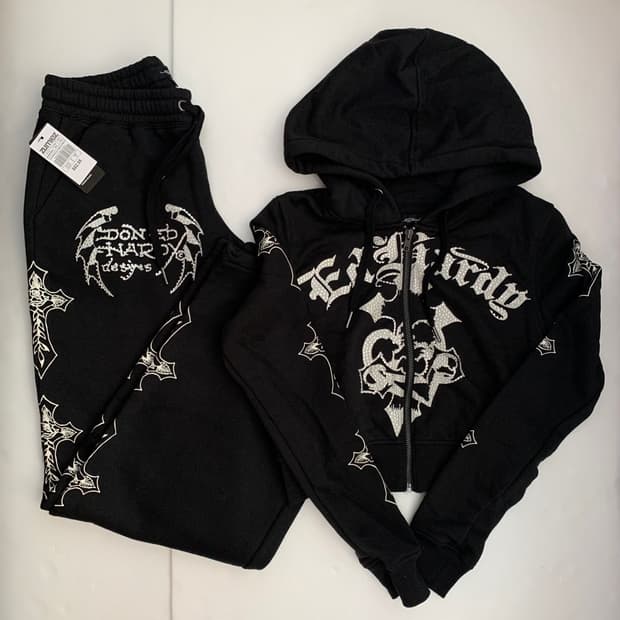 [새제품] 에드하디 후드집업 스웻팬츠 셋업