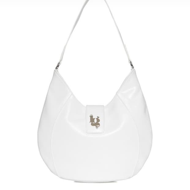 일리고 라인 호보백 화이트