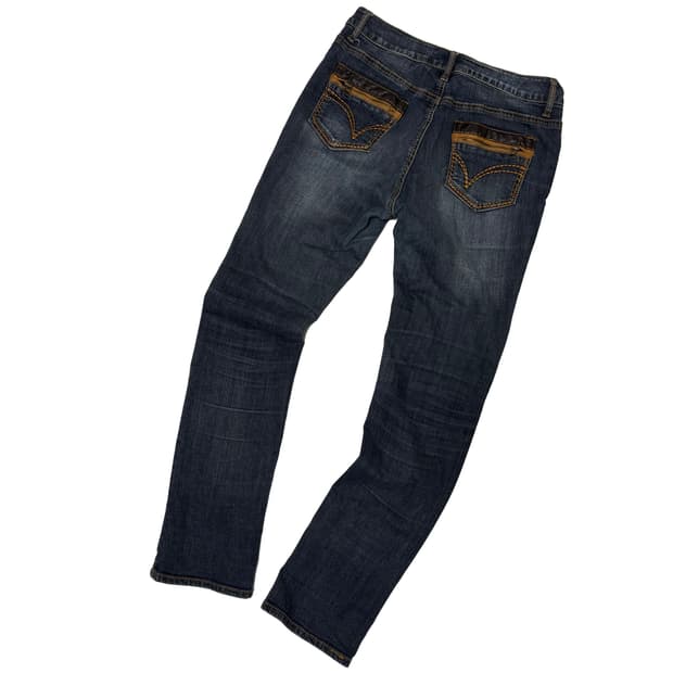 테오리아(THEORIA) 지퍼 포켓 디테일 빈티지 데님