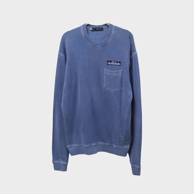 Dsquared2 디스퀘어드 피그먼트 슬리브 티셔츠