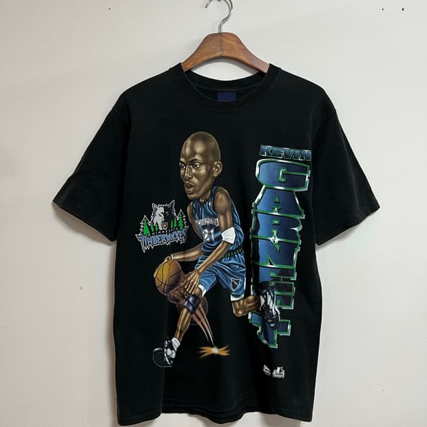00s NBA Kevin Garnett 티셔츠