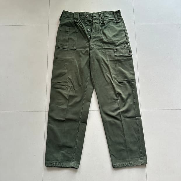 80s 벨기에군 오리지널 M64 필드 팬츠