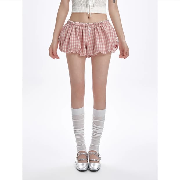 핑크 펌킨 팬츠