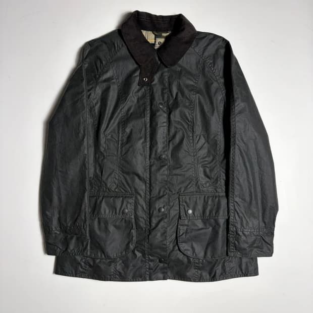 바버 barbour 비데일 왁스 코튼 자켓 R1630
