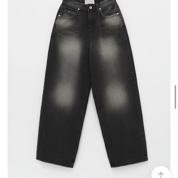 [블랙업] 카리나 데님 팬츠 