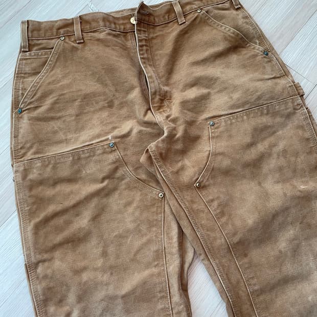 Carhartt B01 brn 칼하트 더블니 브라운