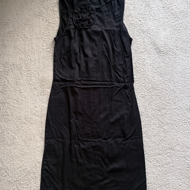 @serica.archive 유럽 빈티지 반하이넥 원피스 36 see