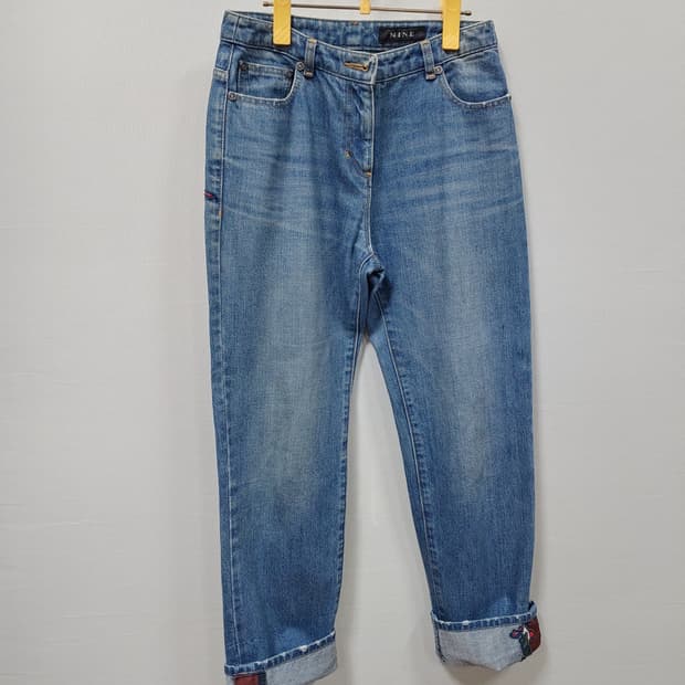 MINE 마인 데님 청바지 롤업진 여성26