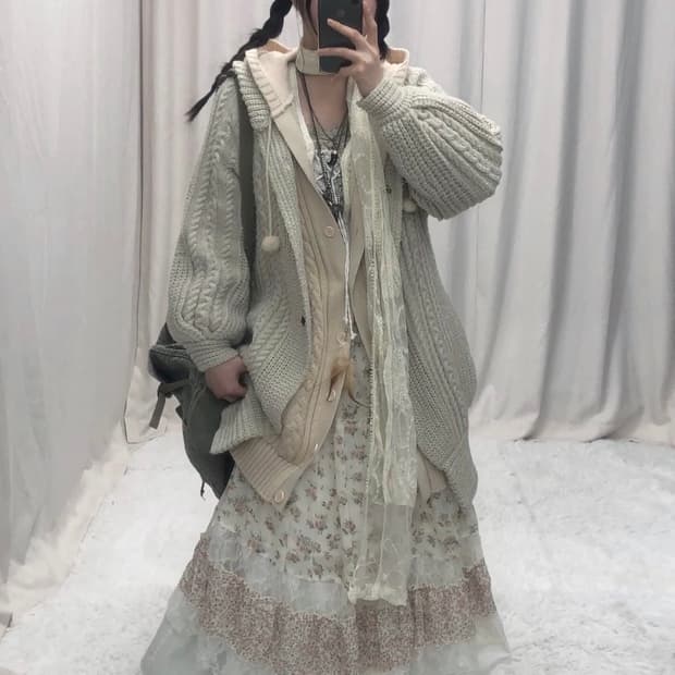 선가든파티 빈티지 코디세트