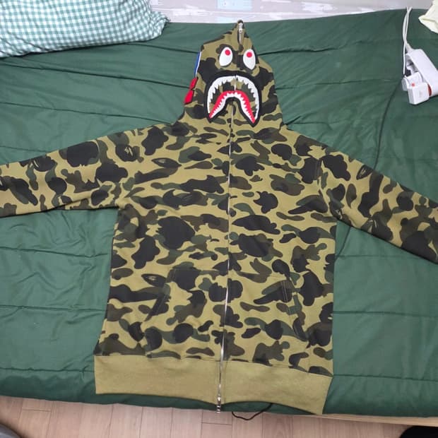 베이프 샤크 녹계