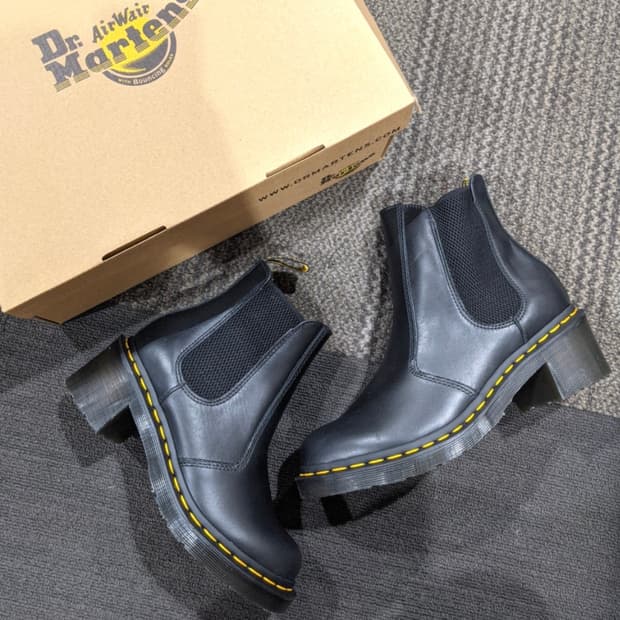 닥터마틴 첼시 부츠 굽5cm 245-250