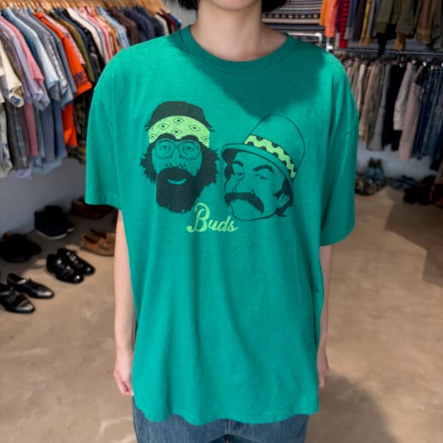 Cheech&Chong 그래픽 반팔 티셔츠 XL