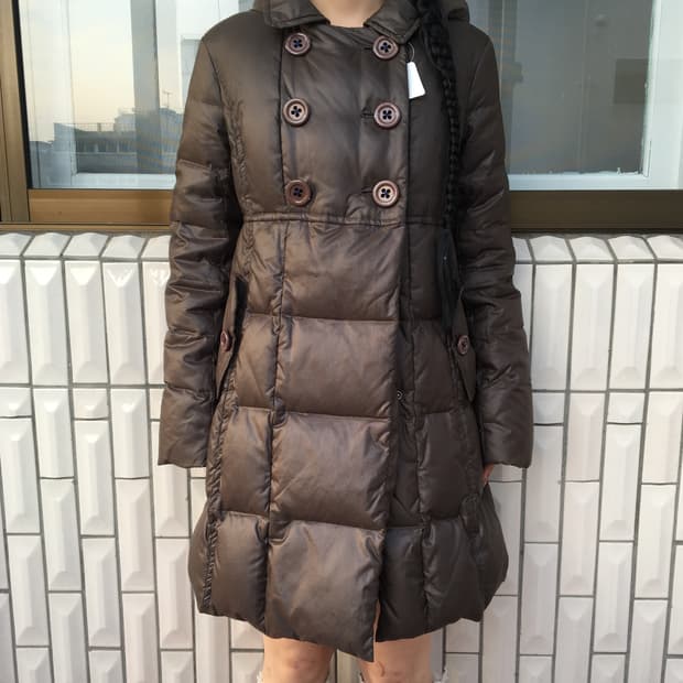 Sonia rykiel double button padded jacket
