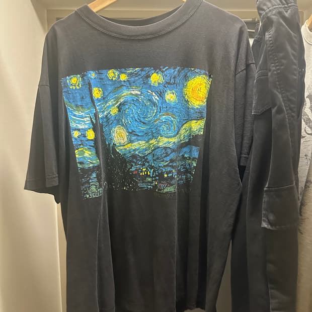 고흐 빈티지 티셔츠 90s(apex seoul)
