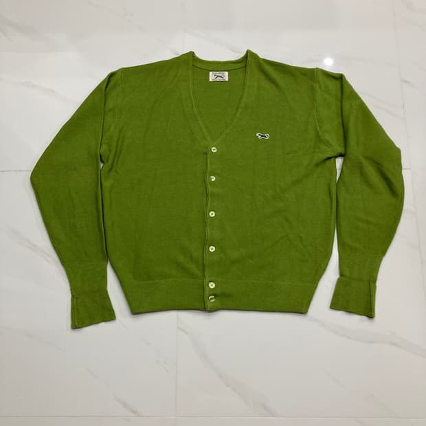 pennys sports green cardigan