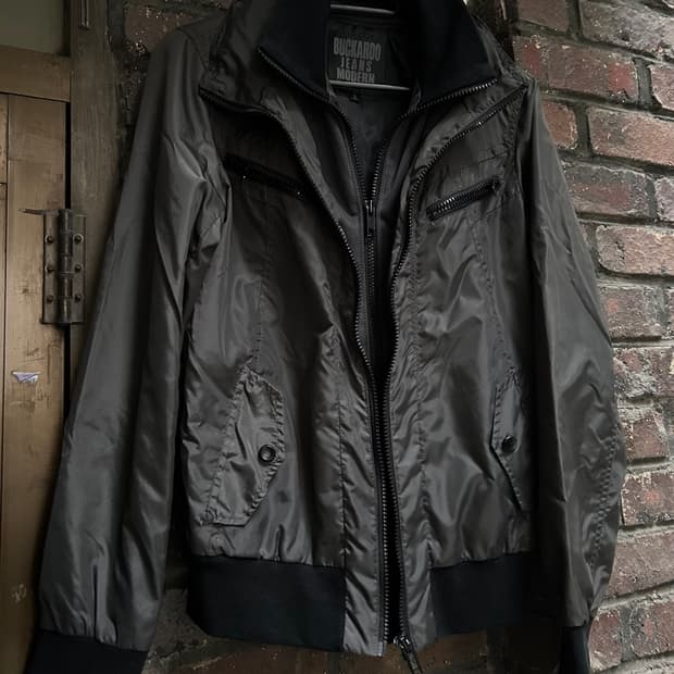 2000s 버커루 락시크 레이어드 라이더 자켓