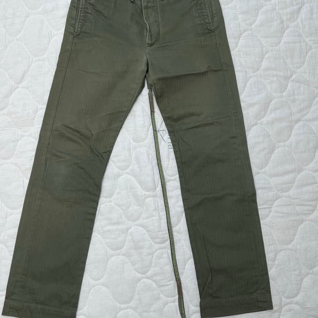 RRL 헤링본트윌 오피서스 치노 30/30