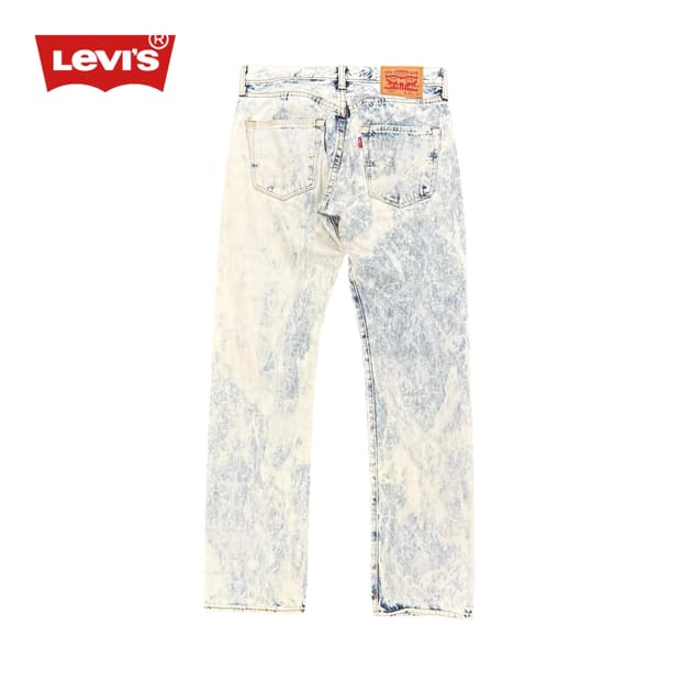 (30) 리바이스 501 애시드 블리치 워시드 아웃 진