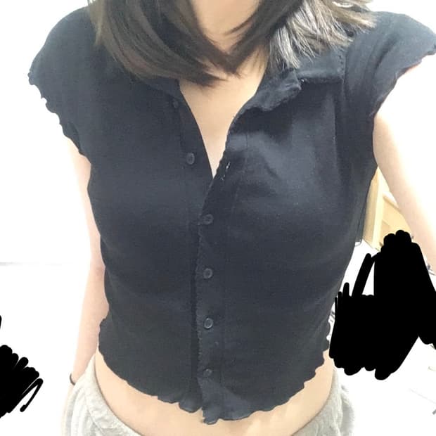 Spooning (현 글로니) 카라 버튼 반팔