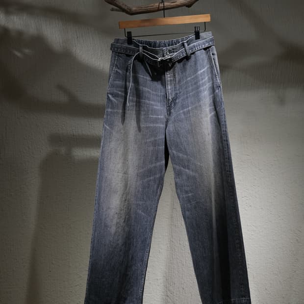 [L] Yoko Sakamoto BELTED TROUSER