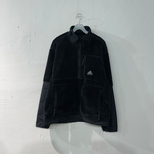 아디다스 쉐르파 풀오버 자켓 M