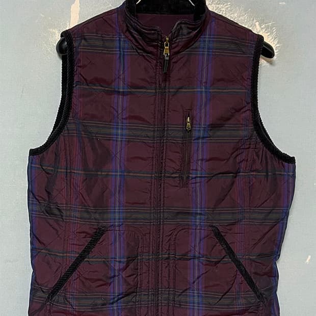 로렌 랄프로렌 여자 경량패딩조끼 캐주얼 추동 M 95 66