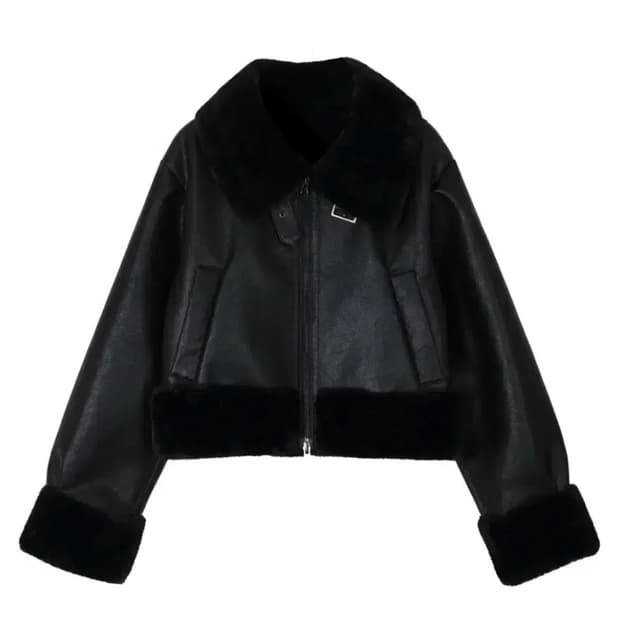 보헴서 보헤미안서울 무스탕 22FW 블랙