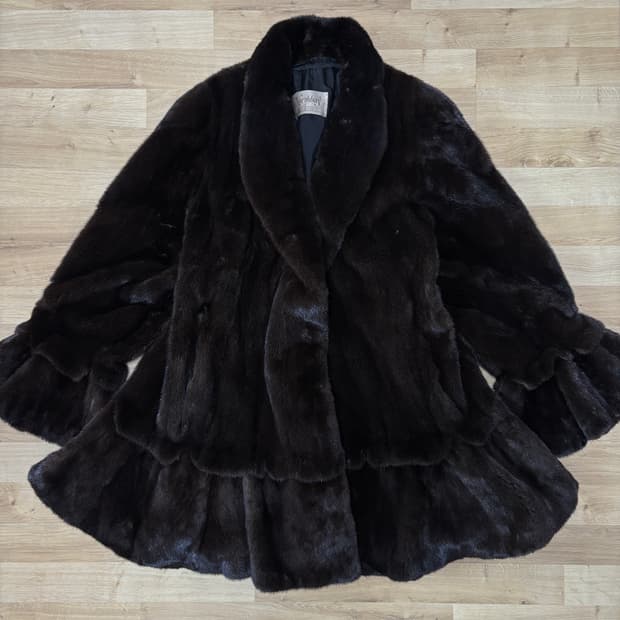 리얼 밍크 퍼자켓